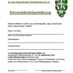 einverstaendniserklaerung