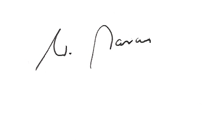 Unterschrift W. Marcus